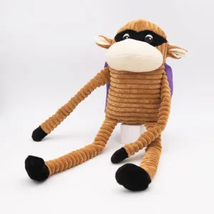 [10% OFF] ZippyPaws Halloween Crinkle Super Monkey Dog Toy