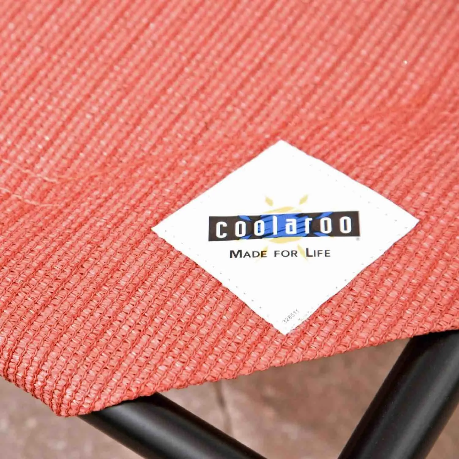 15% OFF: Coolaroo Elevated Knitted Fabric Pet Bed - Terracotta