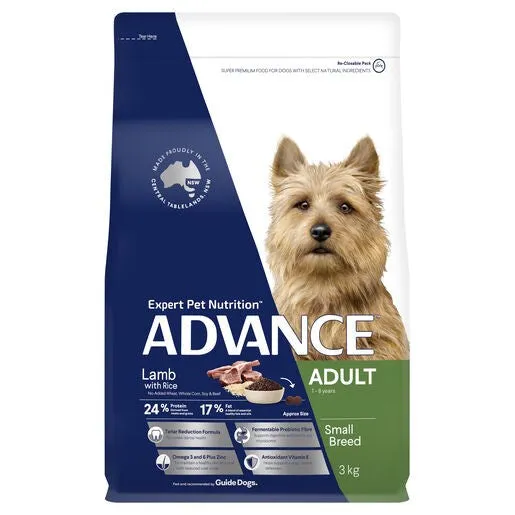 Advance Adult Dog Toy & Small Breed Lamb With Rice