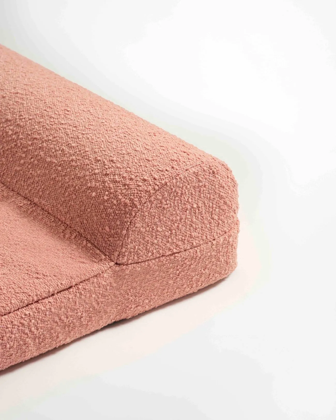 Boucle Pet Bed - Blush