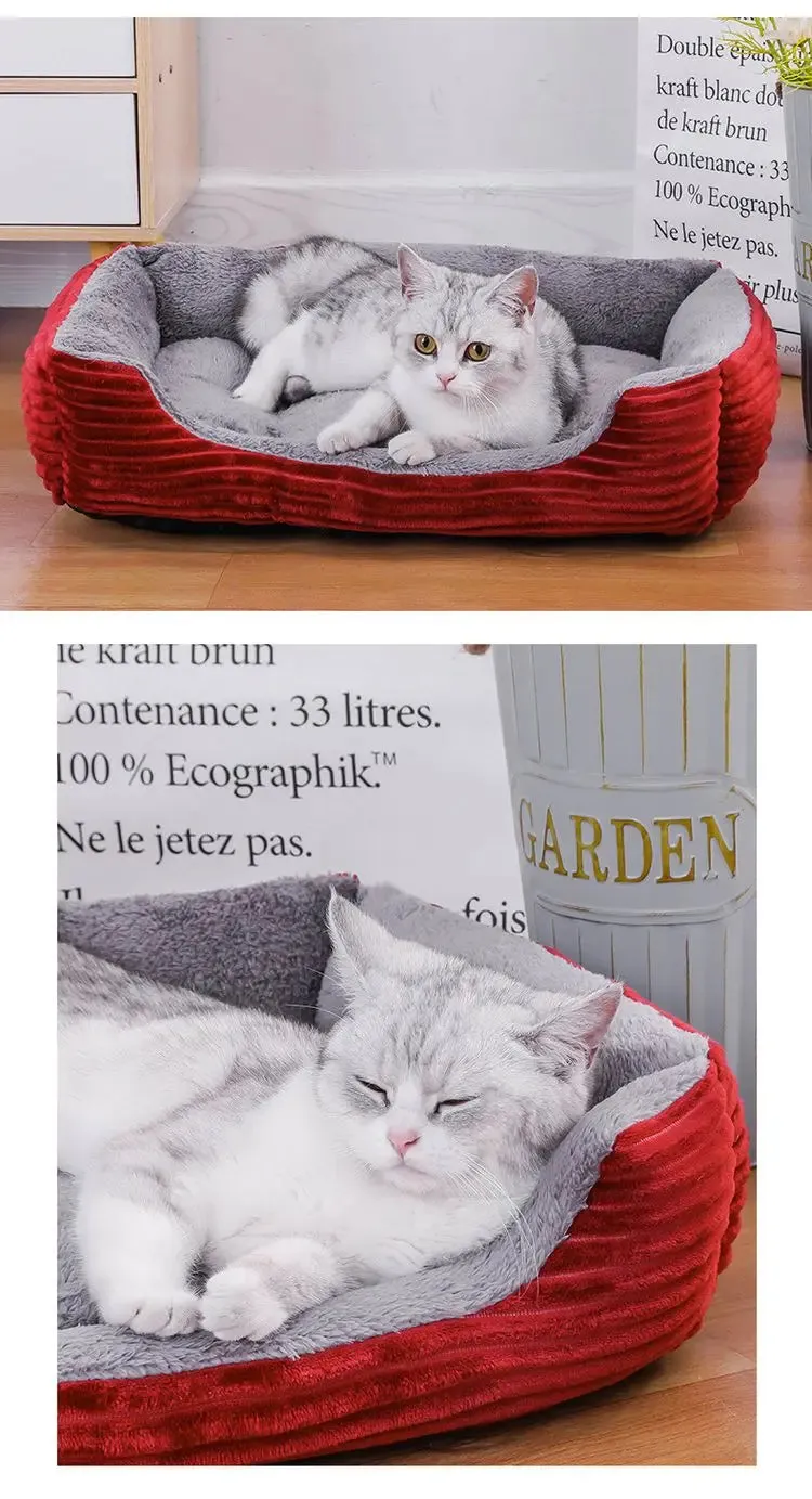 Dog Cat Bed Folding Sofa