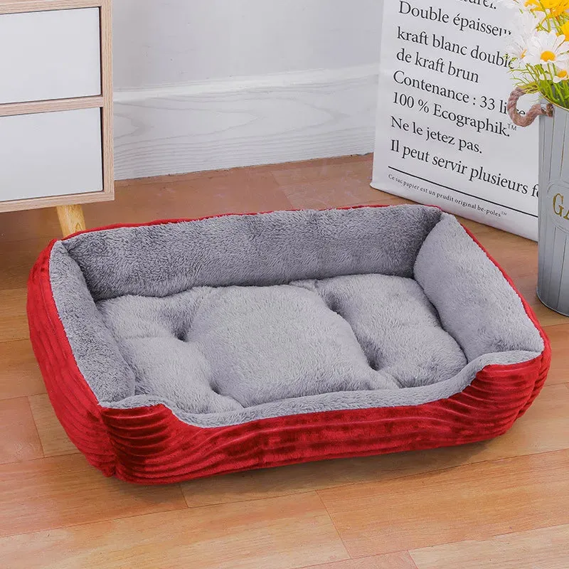 Dog Cat Bed Folding Sofa