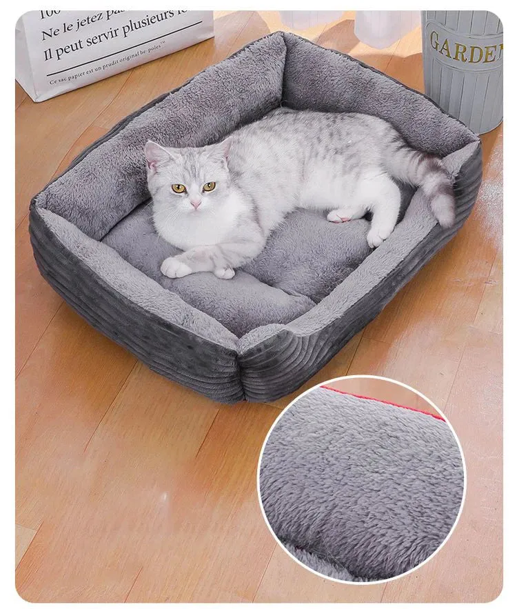 Dog Cat Bed Folding Sofa