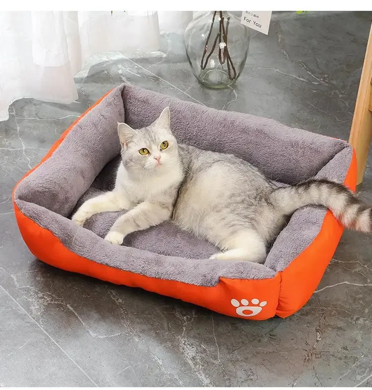 Dog Cat Bed Folding Sofa