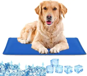 Dog Cooling Mat, Large - Pressure Activated Cooling Mat for Dogs and Cats - No Water or Refrigeration Needed - Non-Toxic Gel Cooling Pad, Ideal for Home and Travel