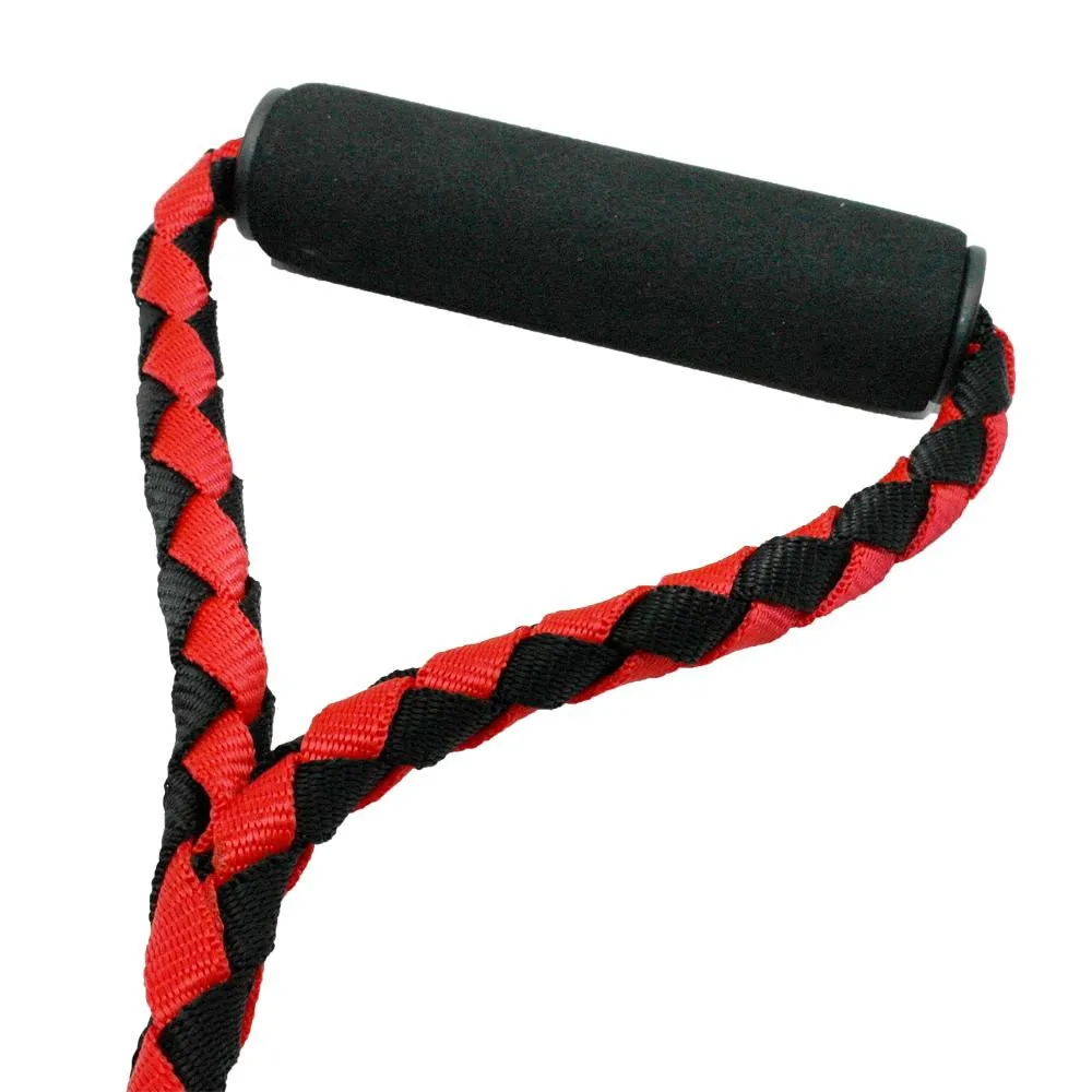 Double Dog Leash for Two Dogs 47 Inch Braided Tangle Free Dual Leash Coupler For Walking and Training Two Dogs 3 Colors