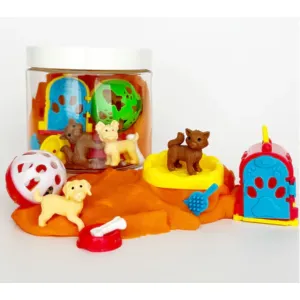 Earth Grown KidDough Dough-To-Go- Puppies & Kitties