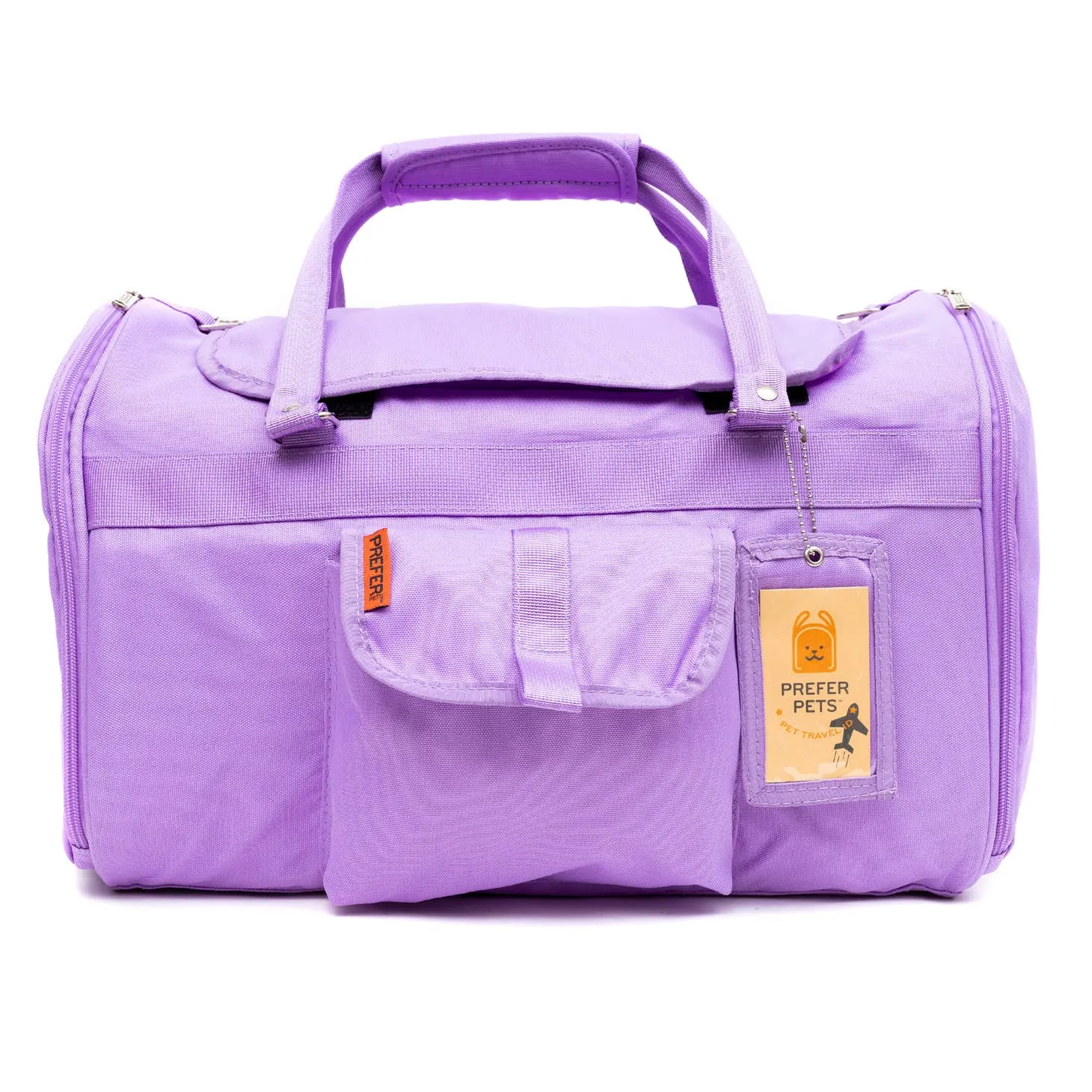 Hideaway Duffel Dog Carrier: Lilac