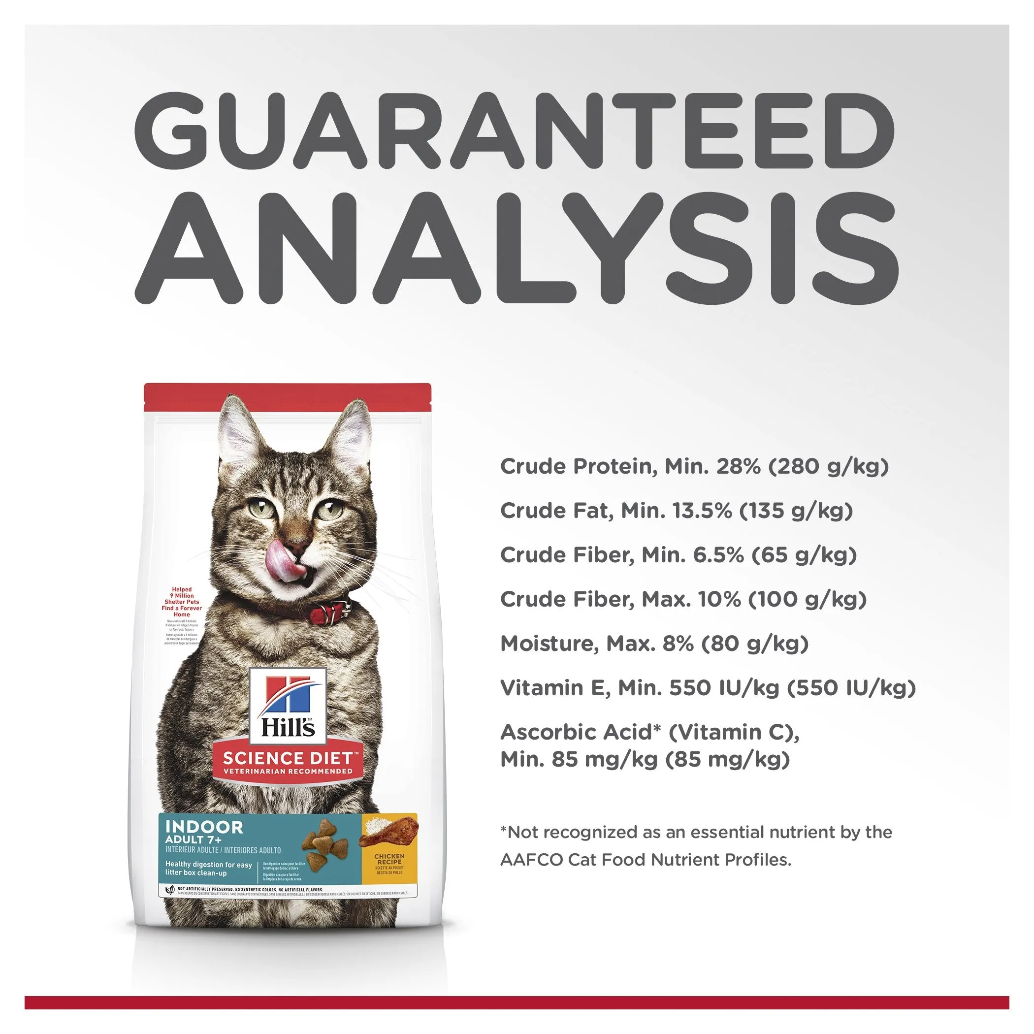 Hills Science Diet Indoor Adult 7  Dry Cat Food 3.17kg^^^
