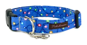 Holiday Christmas Lights Dog Collar - 989