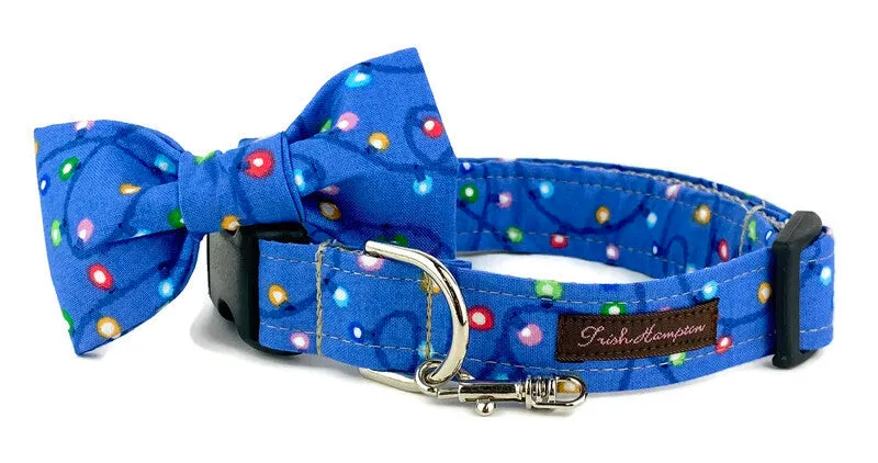 Holiday Christmas Lights Dog Collar - 989