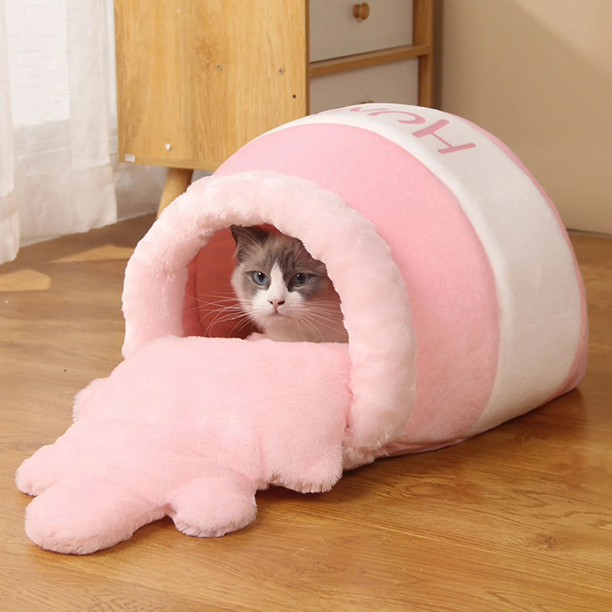 Honey Pot Style Cat Nest Indoor Houses Cat Sofa Bed