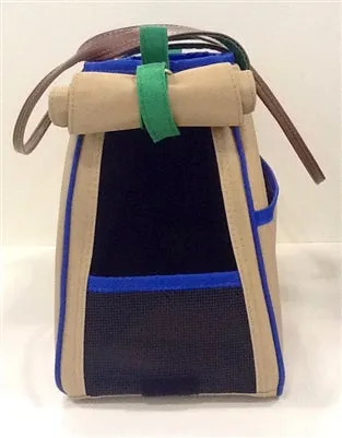 KHAKI CHARLIE DOG BAG CARRIER