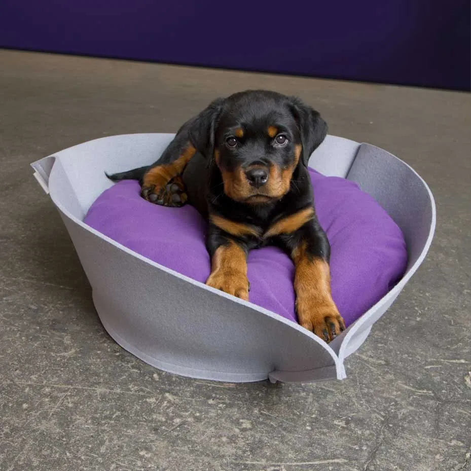 Luxury Nook Felt Cat Bed