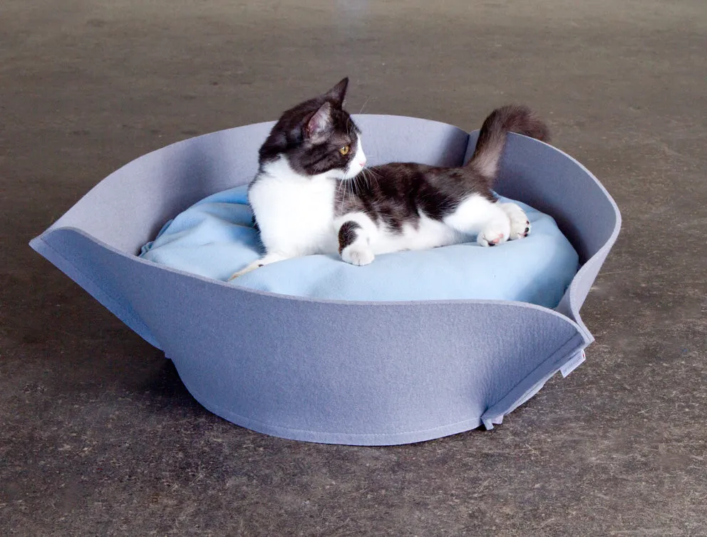 Luxury Nook Felt Cat Bed