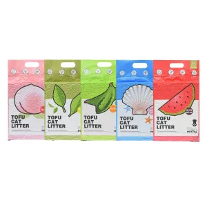Michu Natural Clumping Cat Litter Rainbow Bundle