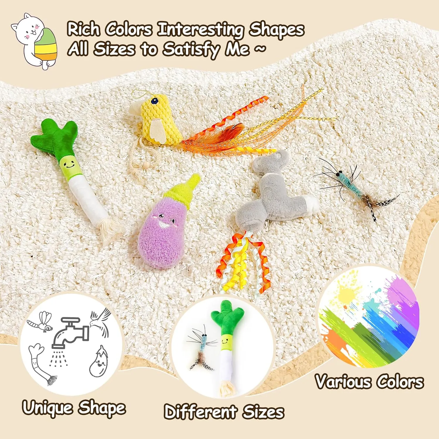 ORSDA Cat Wand Toy