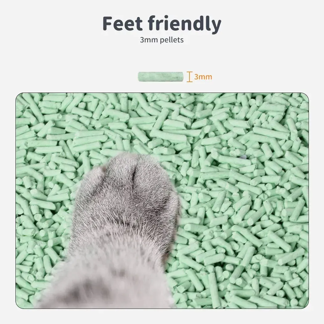 PaWz Tofu Cat Litter Clumping Flushable Green Tea Scent