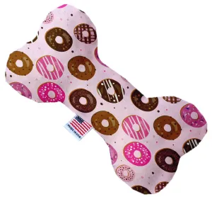 Pink Donuts 8 Inch Bone Dog Toy