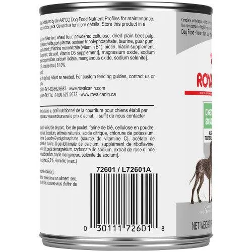 Royal Canin Canned Dog Food Digestive Care Loaf In Sauce