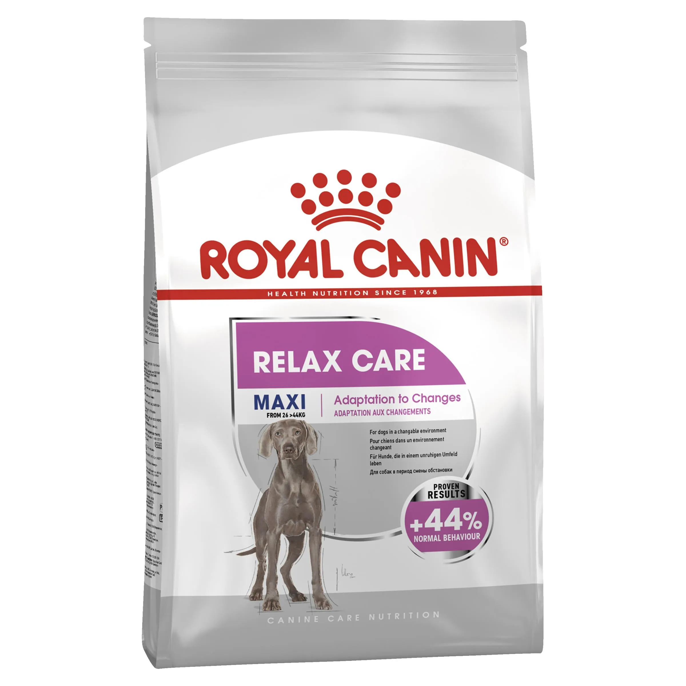 Royal Canin Dog Maxi Relax Care Adult Dry Food 9kg^^^