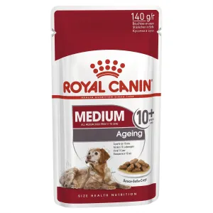 Royal Canin Dog Medium Ageing 10  Wet Food Pouch 140g