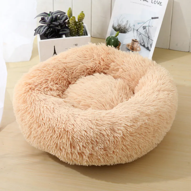 Soft Calming Donut Bed - Premium Quality For Dogs & Cats