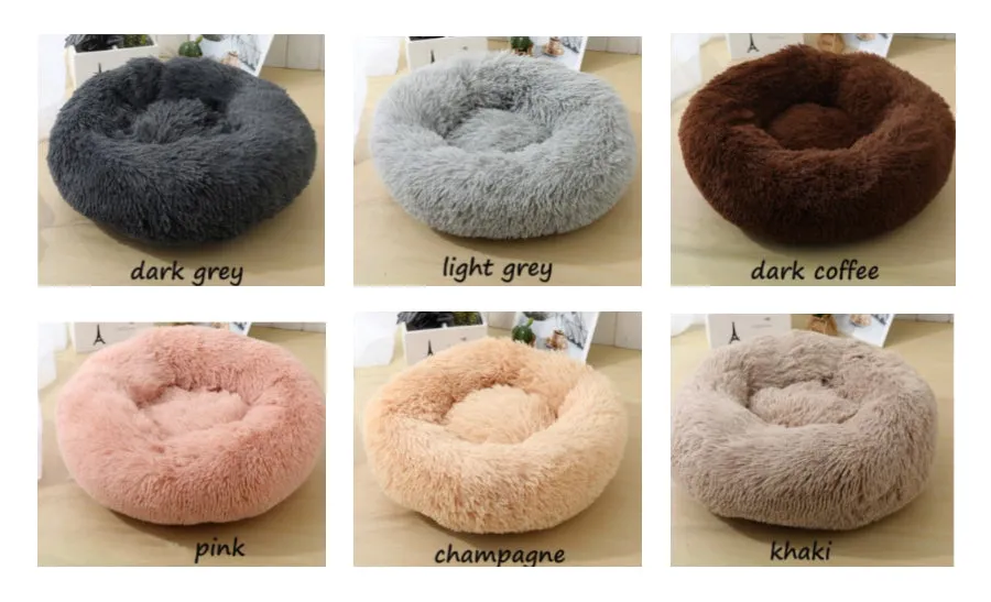 Soft Calming Donut Bed - Premium Quality For Dogs & Cats