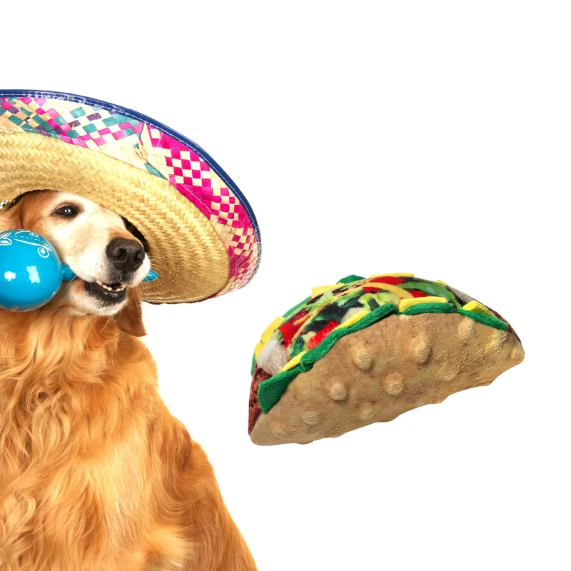 Taco Dog Toy