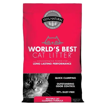 World's Best Multiple Cat Clumping Formula Cat Litter